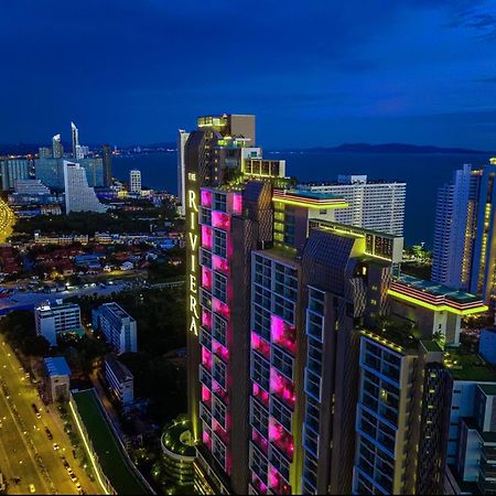 芭提雅高层海景奢华公寓the Riviera Jomtien生香家直达海滩2704 Exterior photo