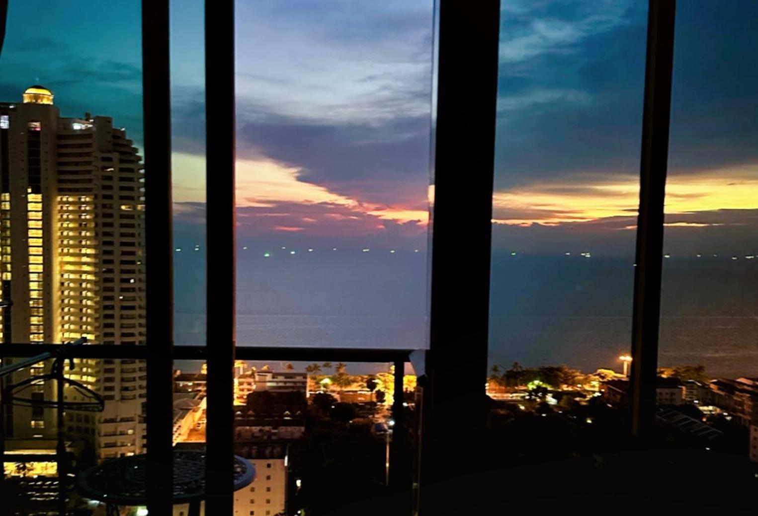 芭提雅高层海景奢华公寓the Riviera Jomtien生香家直达海滩2704 Exterior photo